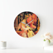 NATIVITÄT, MUSIK MAKING ANGELN - MAGIC OF CHRISTMA GROßE WANDUHR (Zuhause)