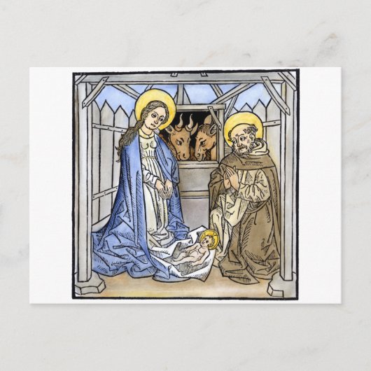 NATIVITÄT POSTKARTE (Vorderseite)