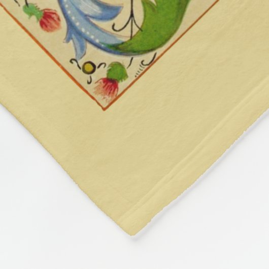 Nativität| Sie sind heute geboren Fleecedecke (Ecke)