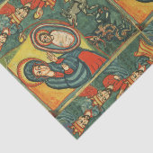 NATIVITÄTSCHRISTMAS-PARCHMENT , ANNAHME VON MAGI SEIDENPAPIER (Ausschnitt)