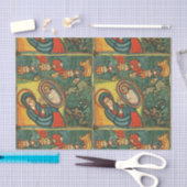 NATIVITÄTSCHRISTMAS-PARCHMENT , ANNAHME VON MAGI SEIDENPAPIER (Handwerk)