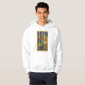 NATIVITÄTSCHRISTMAS PARCHMENT ANTIQUE HOODIE (Vorne ganz)