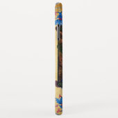 NATIVITÄTSCHRISTMAS PARCHMENT BLUE GEM MONOGRAM Case-Mate iPhone HÜLLE (Hinten/Rechts)