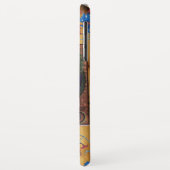 NATIVITÄTSCHRISTMAS PARCHMENT BLUE GEM MONOGRAM Case-Mate iPhone HÜLLE (Hinten/Links)