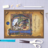 NATIVITÄTSCHRISTMAS-PARKMONOGRAMM SEIDENPAPIER (Handwerk)