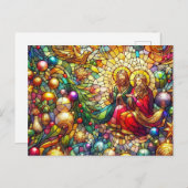 NATIVITÄTSCHRISTMAS ~ Postkarte ~ (Vorne/Hinten)