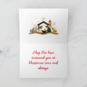 NATIVITÄTSKARTE FÜR JEDEN DANKESKARTE (Innenseite)