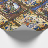 NATIVITÄTSMONOGRAMM GESCHENKPAPIER (Ecke)