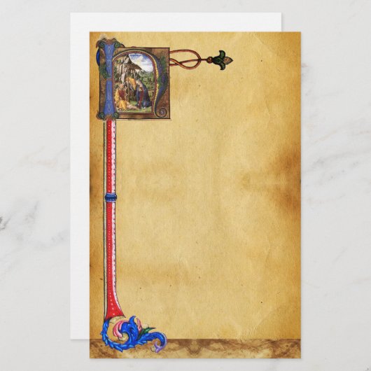 NATIVITÄTSPARCHITEKTONgramm Briefpapier (Vorne/Hinten)