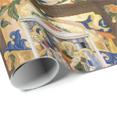 NATIVITÄTSPARCHMENT GESCHENKPAPIER (Rolleneckpunkt)