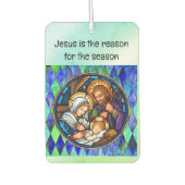 Nativity Air Freshener Autolufterfrischer (Vorderseite)