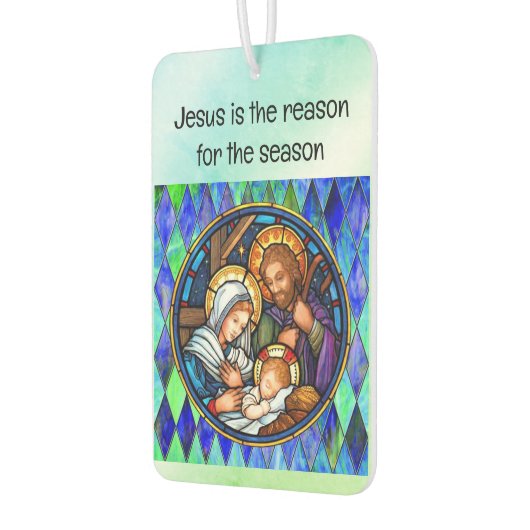 Nativity Air Freshener Autolufterfrischer (Links)