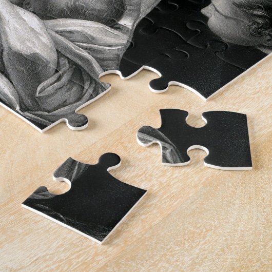 Nativity-Baby-Jesus-Jungfrau-Mary-Engel Puzzle (Seite)