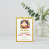 Nativity Carol Service Christmas Invitation Begleitkarte (Stehend Vorderseite)