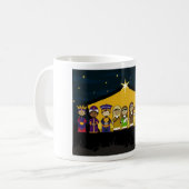 Nativity-Charaktere an der Scheune durch Kaffeetasse (Vorderseite Links)