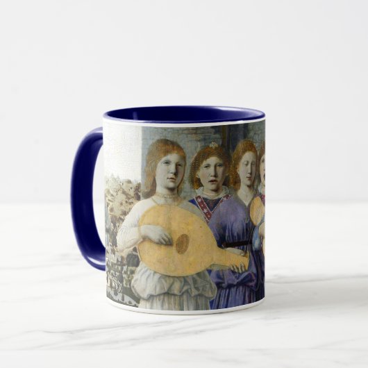 NATIVITY,CHRISTMAS ANGELS by PIERO DELLA FRANCESCA Tasse (Vorderseite Links)