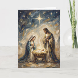 Nativity Christmas Card Karte