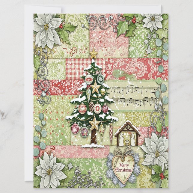 Nativity Christmas craft paper (Vorderseite)