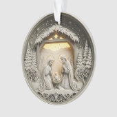 Nativity Christmas Ornament – Holy Family 1 (Vorderseite)