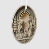 Nativity Christmas Ornament – Holy Family 2 (Vorderseite)