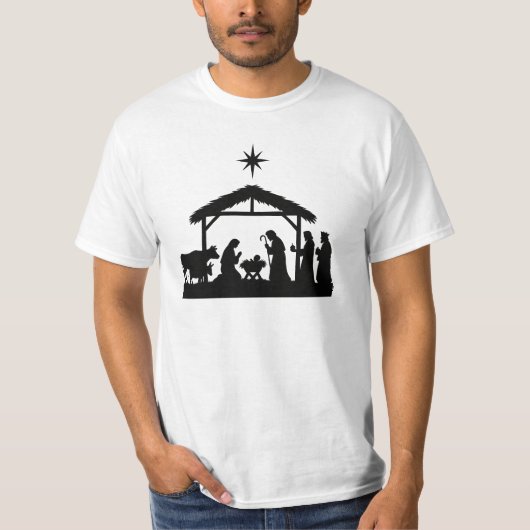 Nativity Christmas t-shirt (Vorderseite)