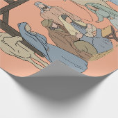 NATIVITY CHRISTMAS WRAPPING PAPER GESCHENKPAPIER (Ecke)