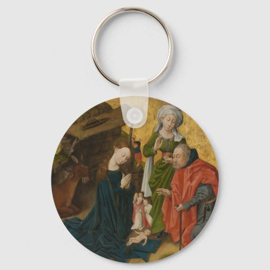 Nativity, circa 1460 schlüsselanhänger (Vorderseite)