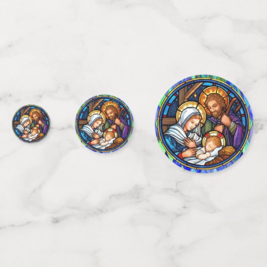 Nativity Confetti Konfetti (Rückseiten)