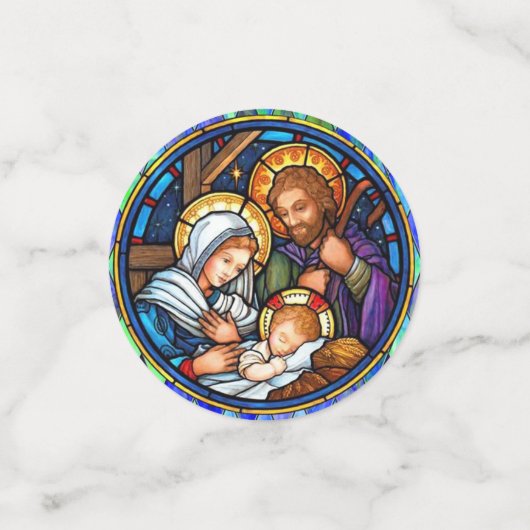 Nativity Confetti Konfetti (Klein Vorderseite)