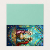 Nativity in stained glass  (Außenseite Aufgefaltet)