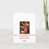 Nativity = Meister von Hohenfurth 1430. Feiertagskarte (Rückseite)