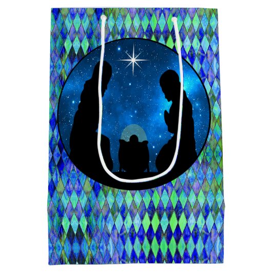 Nativity Mittlere Geschenktüte (Rückseite)
