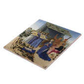 NATIVITY OF JESUS, ANGELS by PIERO DELLA FRANCESCA Fliese (Seite)