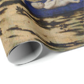 NATIVITY OF JESUS, ANGELS by PIERO DELLA FRANCESCA Geschenkpapier (Rolleneckpunkt)