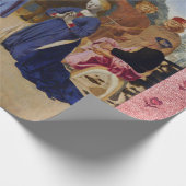 NATIVITY OF JESUS, ANGELS by PIERO DELLA FRANCESCA Geschenkpapier (Ecke)