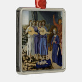NATIVITY OF JESUS, ANGELS by PIERO DELLA FRANCESCA Ornament Aus Metall (Rechts)