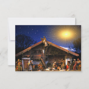 Nativity of Jesus Christ Dankeskarte