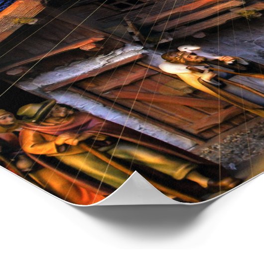 Nativity of Jesus Christ Poster (Ecke)