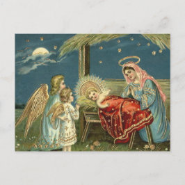 Nativity Scene Bethlehem Postkarte