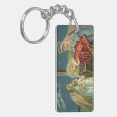 Nativity Scene Bethlehem Schlüsselanhänger (Vorderseite links)