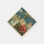 Nativity Scene Bethlehem Serviette (Ecke)