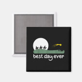 Nativity Scene _ Christmas Day Ever Magnet (Vorderseite/Rückseite)