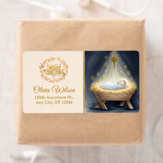 Nativity Scene "Merry Christmas" (Insitu)