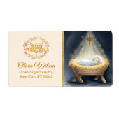 Nativity Scene "Merry Christmas" (Vorne)