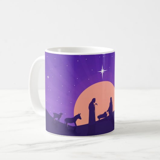  Nativity Scene Mug  Kaffeetasse (Vorderseite Links)