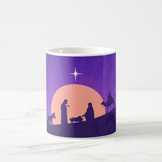 Nativity Scene Mug Kaffeetasse (Mittel)