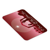 Nativity Scene O Come Let Us Adore Him Christmas Magnet (Rechte Seite)