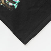 Nativity Scene Oh Come Let Us Adore Him Christmas Fleecedecke (Ecke)