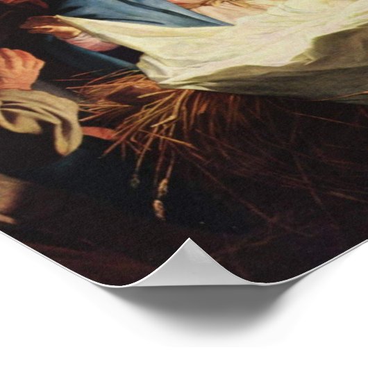 Nativity Scene Poster (Ecke)