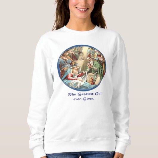Nativity Scene Sweatshirt (Vorderseite)
